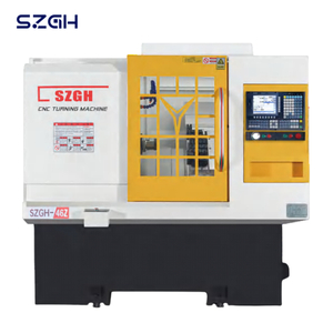 SZGH-46Z CNC 경사 침대 선반 | &Oslash;45mm 바 | &plusmn;0.0075mm | Z 패널 레이아웃