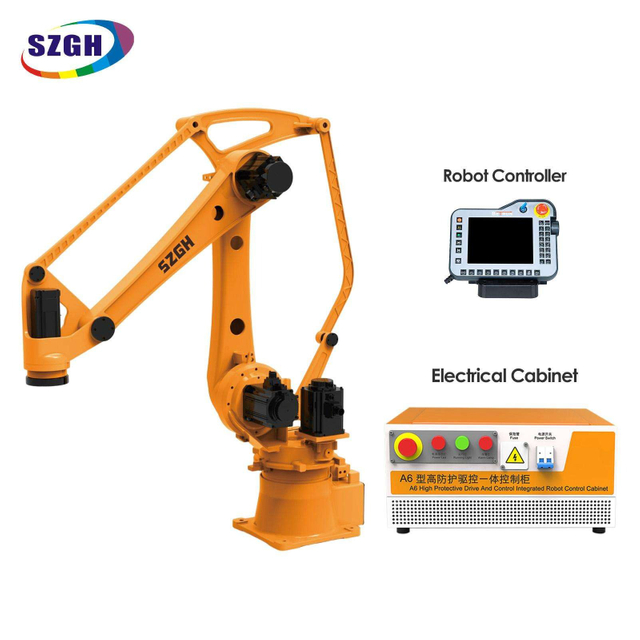SZGH B1850-3C-4 — 4 Eksenli 30 kg Damgalama ve Paletleme Robotu