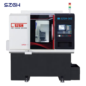 Torno CNC de bancada inclinada SZGH-36Z | Capacidad de barra de 35 mm | Precisi&oacute;n de &plusmn;0,01 mm
