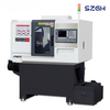 Tour CNC &agrave; banc inclin&eacute; SZGH-25 | Capacit&eacute; de la barre de 25 mm | Pr&eacute;cision &plusmn;0,01 mm