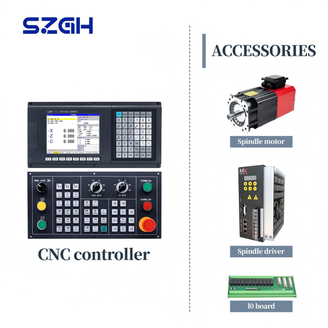 SZGH-CNC1000TDc-3 — مخرطة CNC ذات 3 محاور عالية الأداء ووحدة تحكم مركزية للخراطة