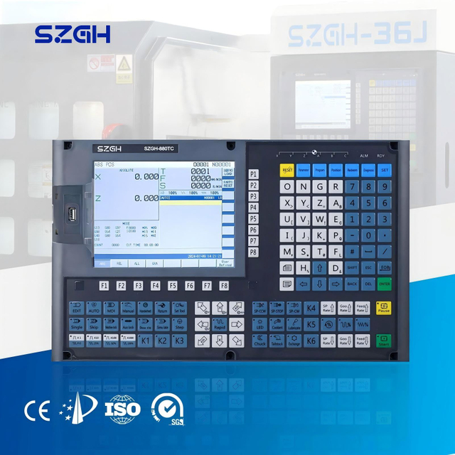 SZGH-880TC 2-6 محور تحكم مخرطة CNC مع ATC